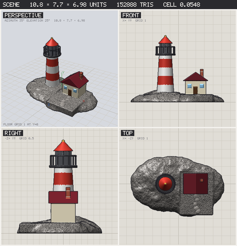 round-1_lighthouse, contact sheet