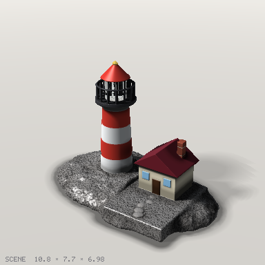 round-1_lighthouse, beauty render