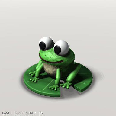 round-3_frog, beauty render